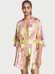 Victoria's Secret Lime Citron Yellow Lace Unlined Balcony Bodysuit - Image 3 of 4
