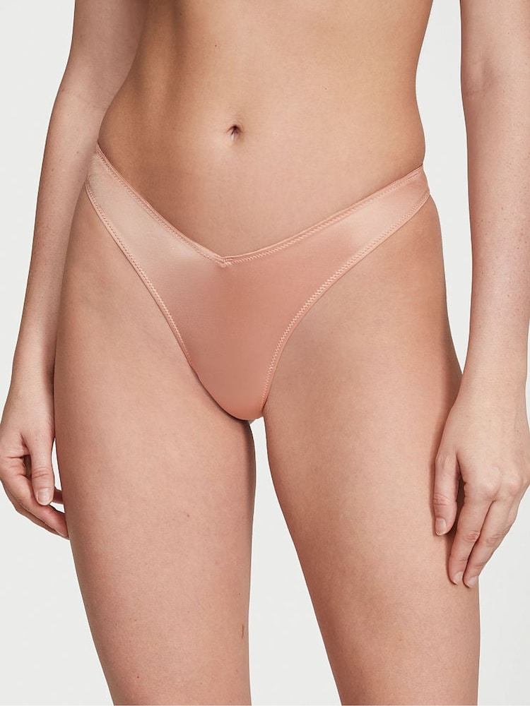 Victoria's Secret Macaron Nude Thong Knickers - Image 1 of 3