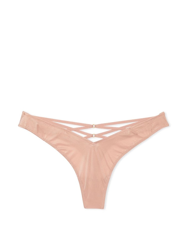 Victoria's Secret Macaron Nude Thong Knickers - Image 3 of 3