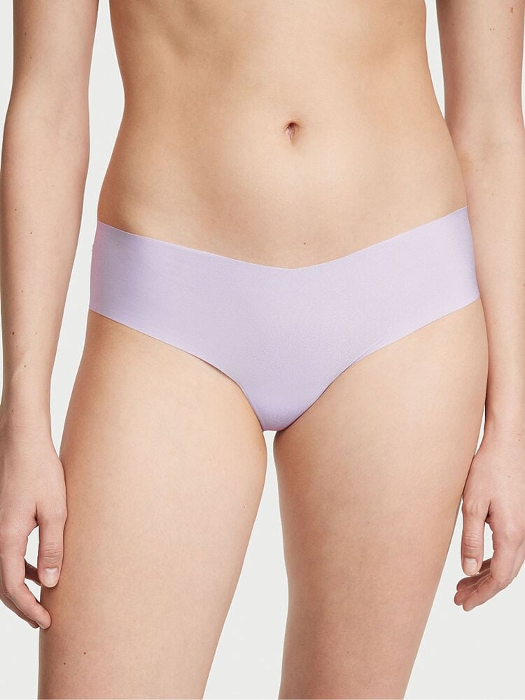 Victoria's Secret Lucky Lilac Purple Roses Lace Cheeky Knickers - Image 1 of 3