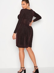 Yours Curve Black Limited Sweetheart Brillo Dress - Image 3 of 4