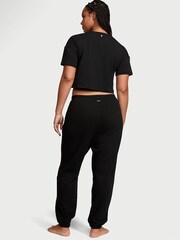 Victoria's Secret Pure Black Fleece Jogger - Image 2 of 3