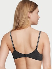 Victoria's Secret Charcoal Heather Grey Strap Add 2 Cups Push Up Bra - Image 2 of 3