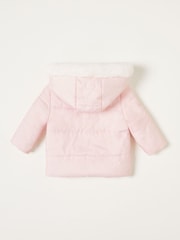 Lipsy Light Pink Padded Coat (0mths - 6yrs) - Image 2 of 2