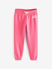 Gap Pink Logo Fleece-Lined Joggers (4-13yrs) - Image 6 of 8