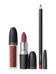 MAC Powdered Snow Powder Kiss Lip Kit (Worth £68) - Image 1 of 5