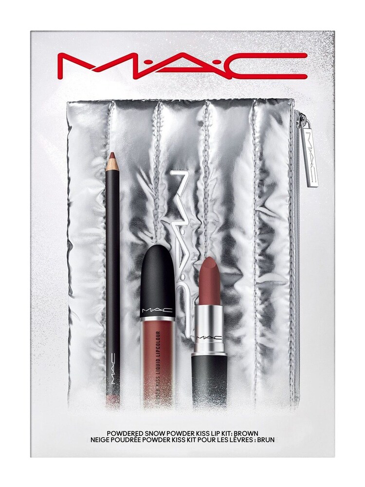 MAC Powdered Snow Powder Kiss Lip Kit (Worth £68) - Image 2 of 5
