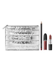 MAC Powdered Snow Powder Kiss Lip Kit (Worth £68) - Image 3 of 5