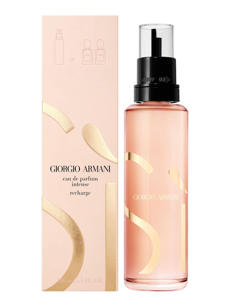 Armani Beauty Sì Eau de Parfum Intense Refillable 100ml 100ml - Image 6 of 6