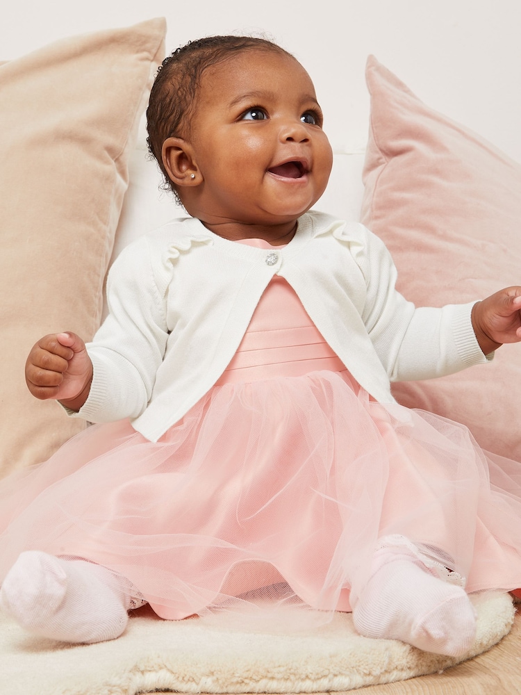 Lipsy Ivory Occasion Bolero (0mths-6yrs) - Image 1 of 4