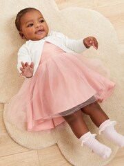 Lipsy Ivory Occasion Bolero (0mths-6yrs) - Image 2 of 4