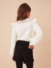 Lipsy Black Denim Mom Shorts - Image 3 of 4