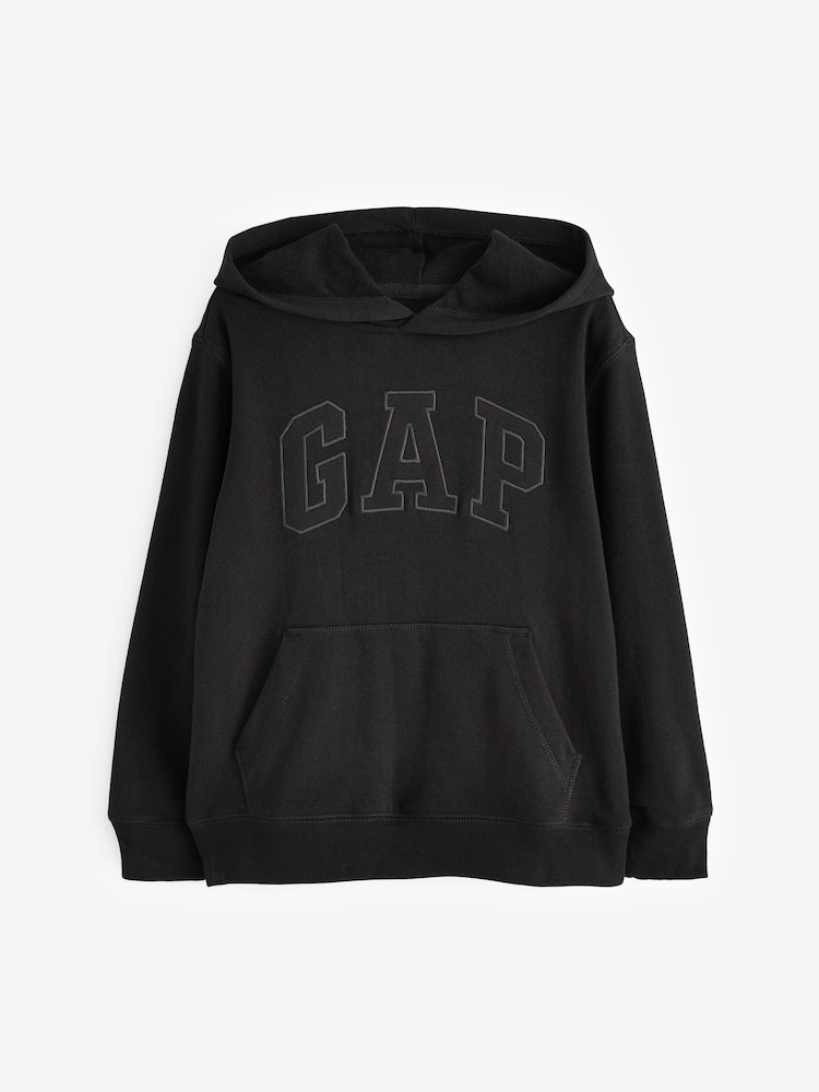 Gap Black Logo Hoodie (4-13yrs) - Image 1 of 2