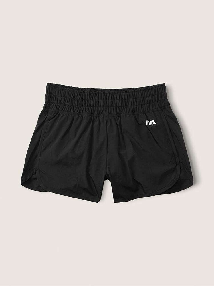 Victoria's Secret PINK Pure Black High Waist Short - Image 1 of 1 Victoria's Secret PINK Pure Black High Waist Short - Image 1 of 1