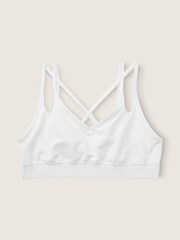 Victoria's Secret PINK Optic White Ultimate Strappy Back Lightly Lined Bra - Image 4 of 4