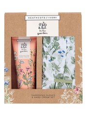Heathcote & Ivory In The Garden Gardening Gloves and Hand Cream Gift Set - Image 1 of 5