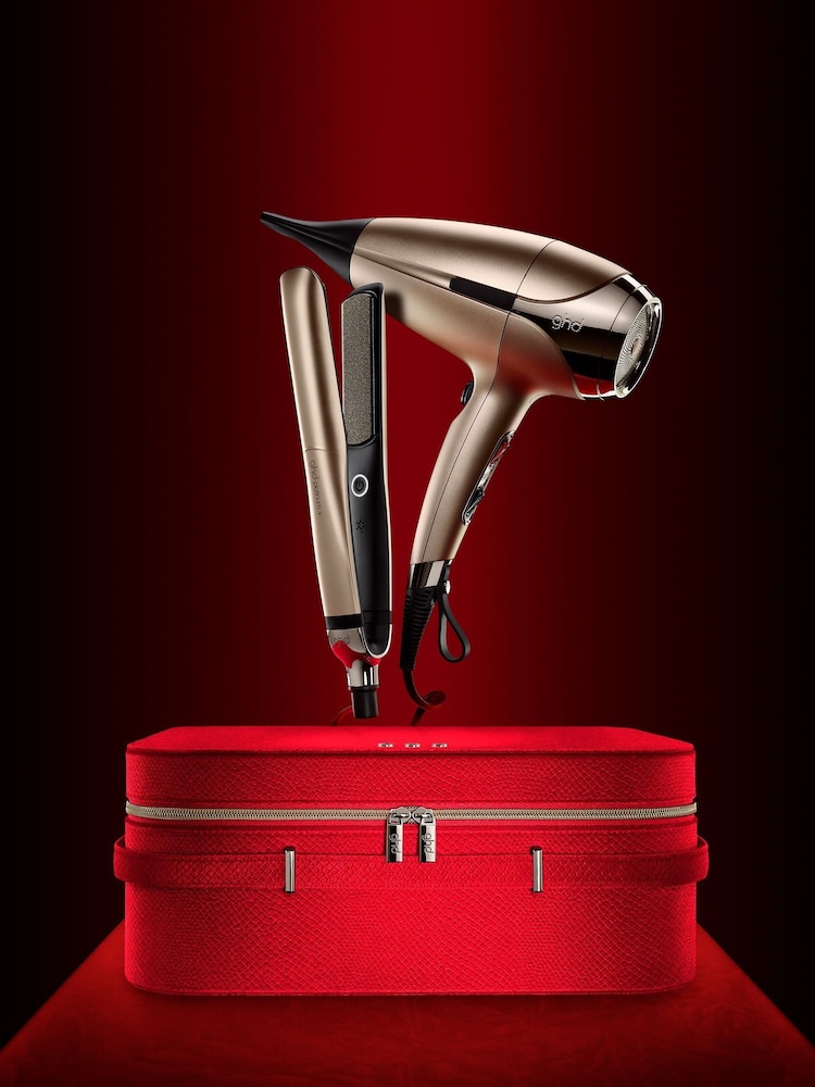 ghd Platinum+ & Helios Limited Edition - Hair Straightener & Hair Dryer in Champagne Gold - Image 5 of 5