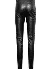 Long Tall Sally Black PU Trouser - Image 5 of 5