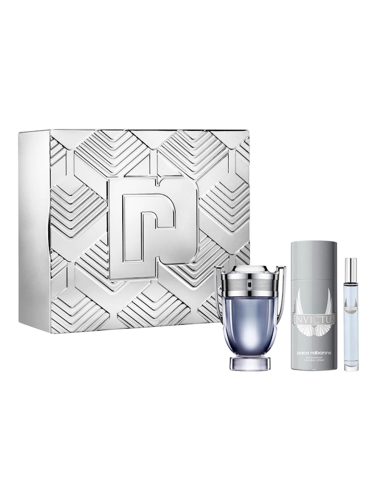Rabanne Invictus Eau De Toilette 100ml Gift Set - Image 1 of 2