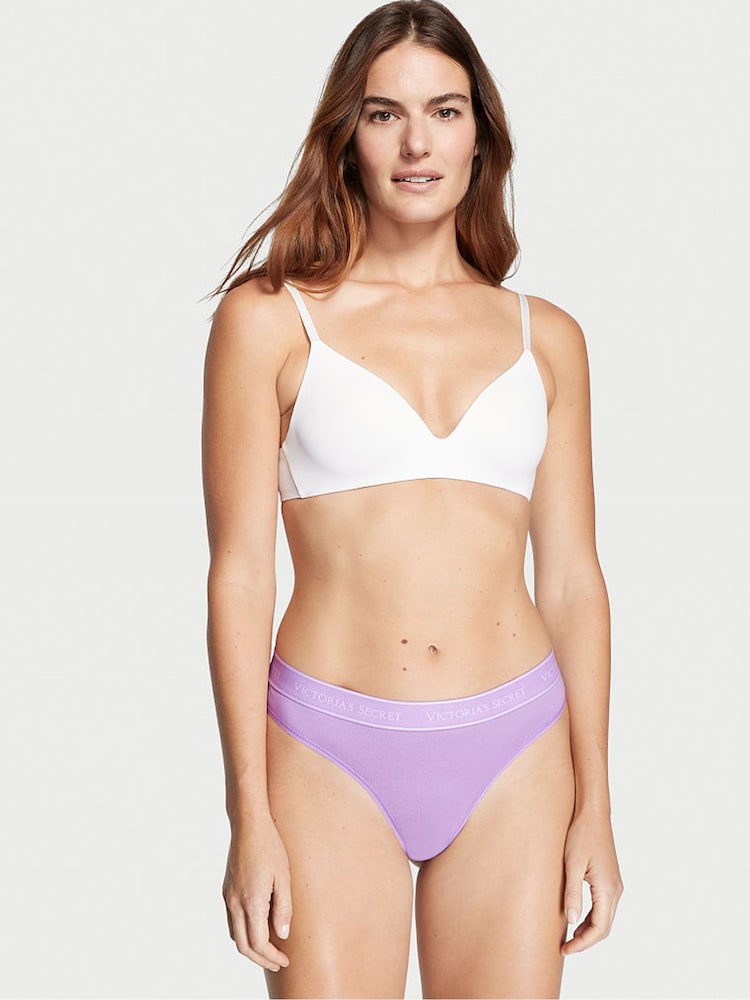 Victoria's Secret PINK Purple High-Waist Boyshort Knickers - Image 1 of 3 Victoria's Secret PINK Purple High-Waist Boyshort Knickers - Image 1 of 3