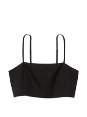 Victoria's Secret Black Linen Crop Top - Image 3 of 4