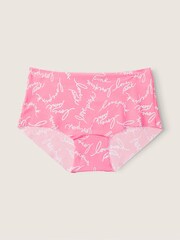Victoria's Secret PINK Dreamy Pink Script Font Pink Short Smooth No Show Knickers - Image 1 of 1