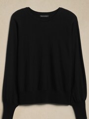 Banana Republic Black Telma Merino Jumper - Image 2 of 2