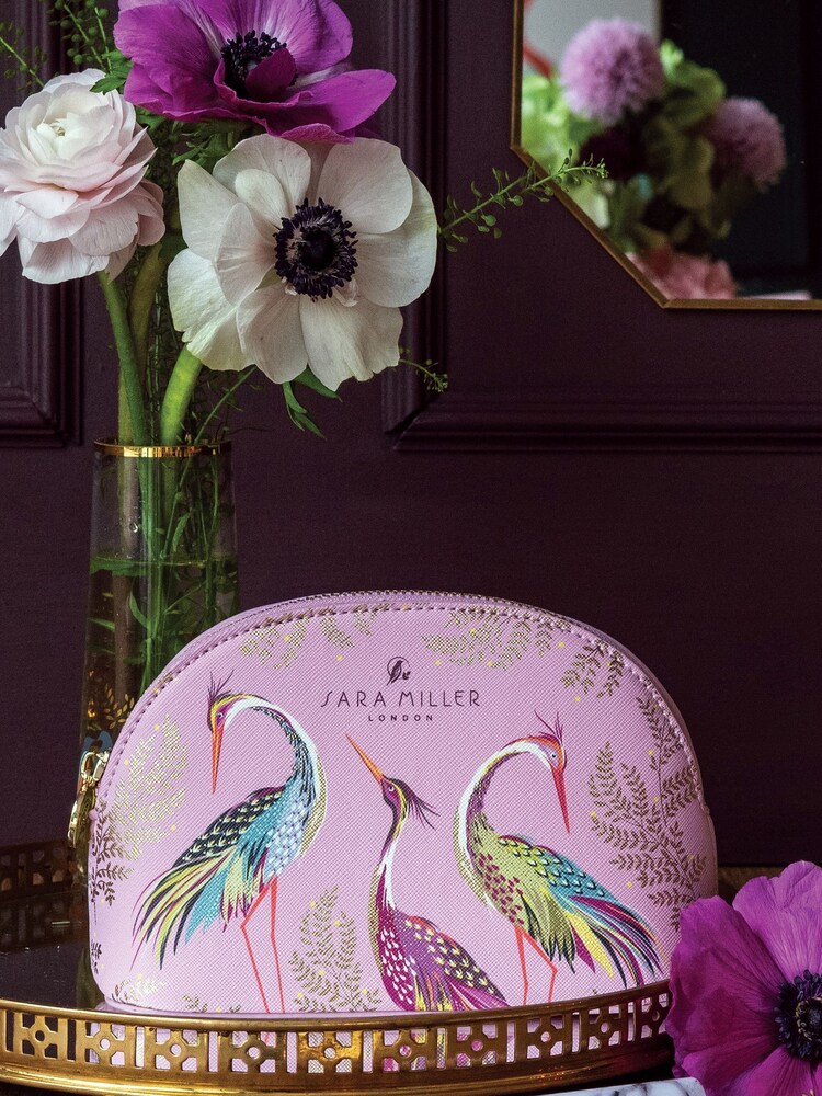Sara Miller Garden Small Cosmetic Bag - Image 3 of 3