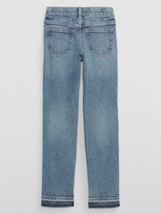 Vintage-Waschung/Blau - Gap Mid Rise Straight Washwell Jeans (5-14Jahre) - Bild 2 von 4