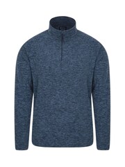Mountain Warehouse Navy Blue Snowdon Mens Micro Fleece - Image 1 of 2
