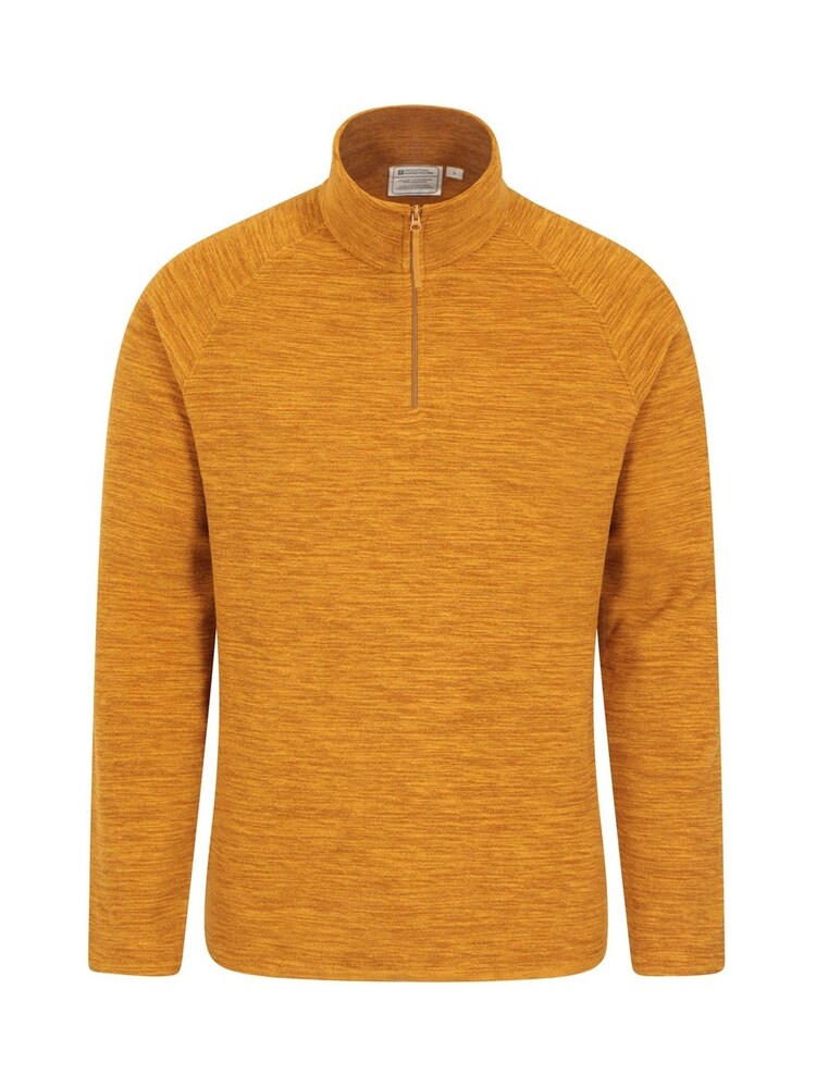 Mountain Warehouse Yellow Snowdon Mens Micro Fleece - Image 1 of 2
