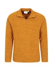 Mountain Warehouse Yellow Snowdon Mens Micro Fleece - Image 2 of 2