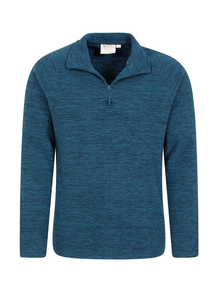 Mountain Warehouse Indigo Blue Snowdon Mens Micro Fleece - Image 2 of 2