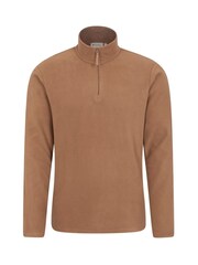 Mountain Warehouse Brown Camber Half-Zip Fleece - Mens - Image 1 of 3