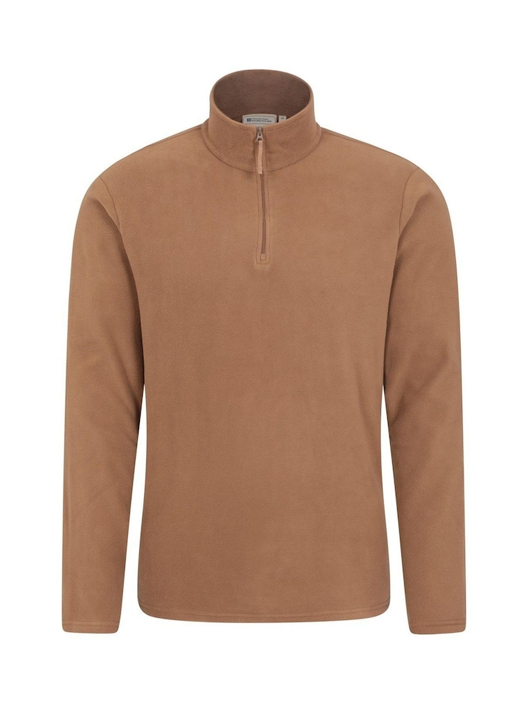 Mountain Warehouse Brown Camber Half-Zip Fleece - Mens - Image 1 of 3
