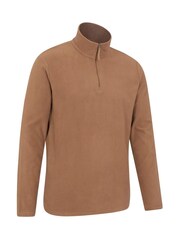 Mountain Warehouse Brown Camber Half-Zip Fleece - Mens - Image 2 of 3