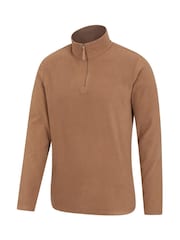 Mountain Warehouse Brown Camber Half-Zip Fleece - Mens - Image 3 of 3