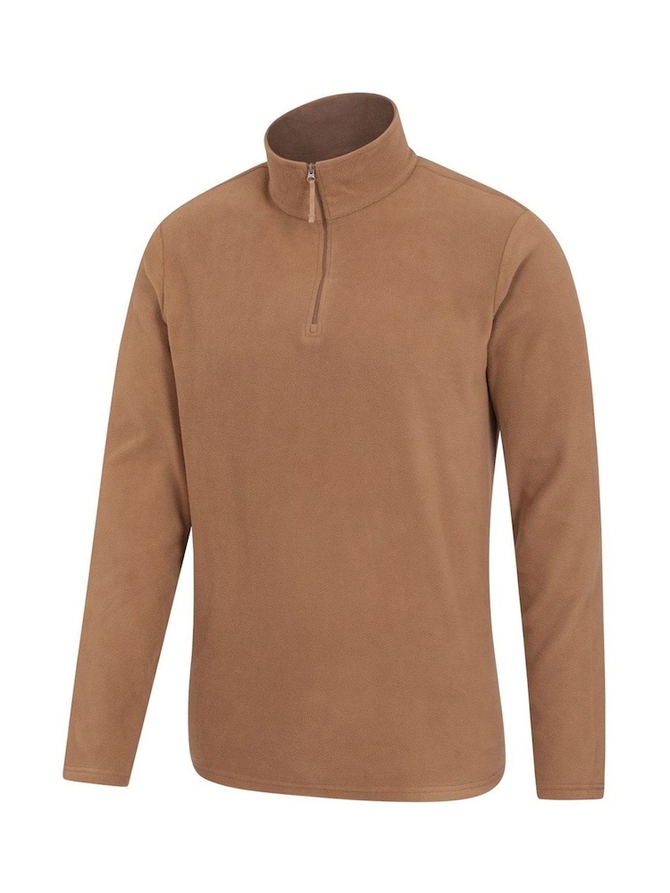 Mountain Warehouse Brown Camber Half-Zip Fleece - Mens - Image 3 of 3