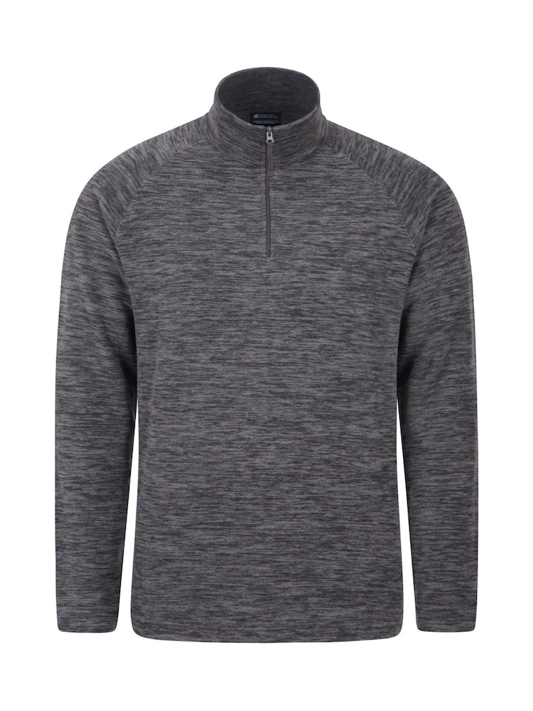 Mountain Warehouse Grey Snowdon Mens Micro Fleece - Image 1 of 2
