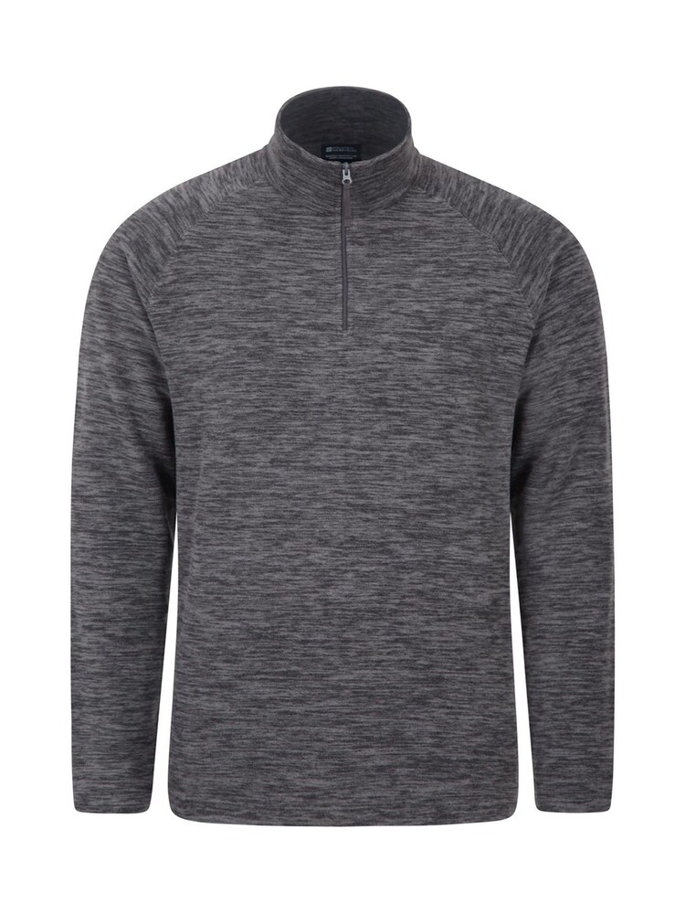 Mountain Warehouse Grey Snowdon Mens Micro Fleece - Image 1 of 2 Mountain Warehouse Grey Snowdon Mens Micro Fleece - Image 1 of 2