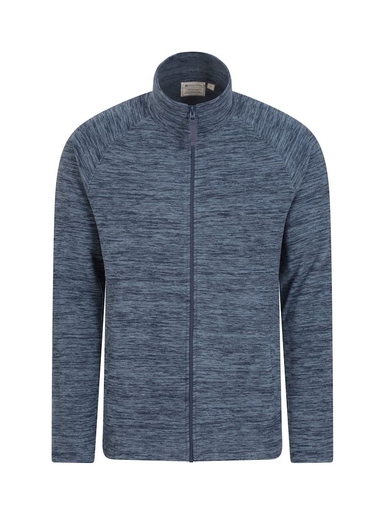 Blau - Mountain Warehouse Snowdon Fleece-Jacke mit Reißverschluss - Herren - Bild 1 von 4 Blau - Mountain Warehouse Snowdon Fleece-Jacke mit Reißverschluss - Herren - Bild 1 von 4