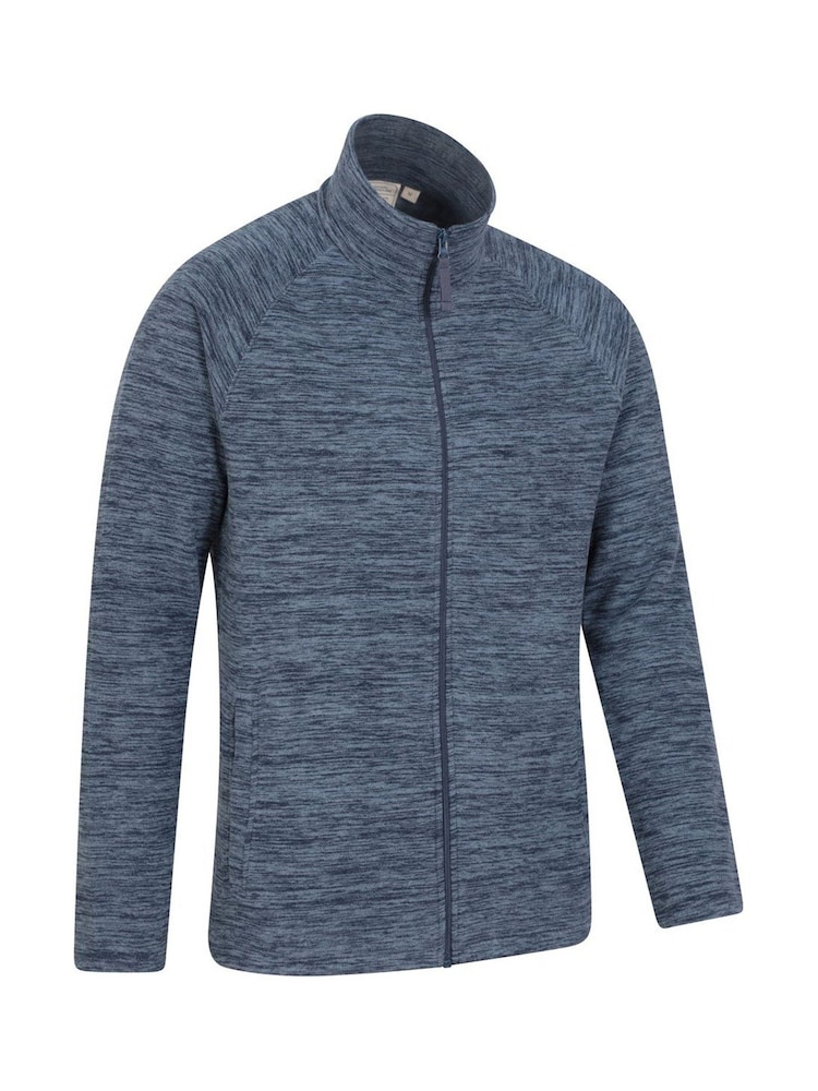 Mountain Warehouse Blue Snowdon Full Zip Fleece - Mens - Image 2 of 4