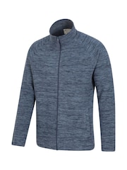 Mountain Warehouse Blue Snowdon Full Zip Fleece - Mens - Image 3 of 4