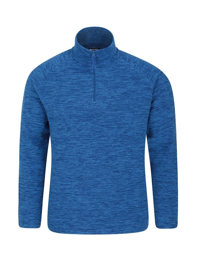 Mountain Warehouse Medium Blue Snowdon Mens Micro Fleece - Image 1 of 2