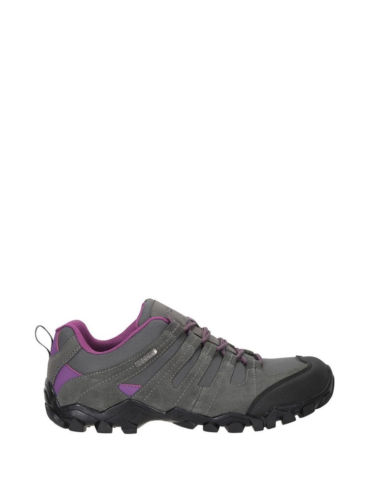Mountain Warehouse Grey Belfour Outdoor Walking Shoes - Image 2 of 3
