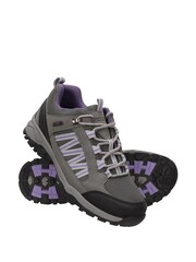 Mountain Warehouse Grey Path Waterproof Walking Shoes - Womens - Image 1 of 3