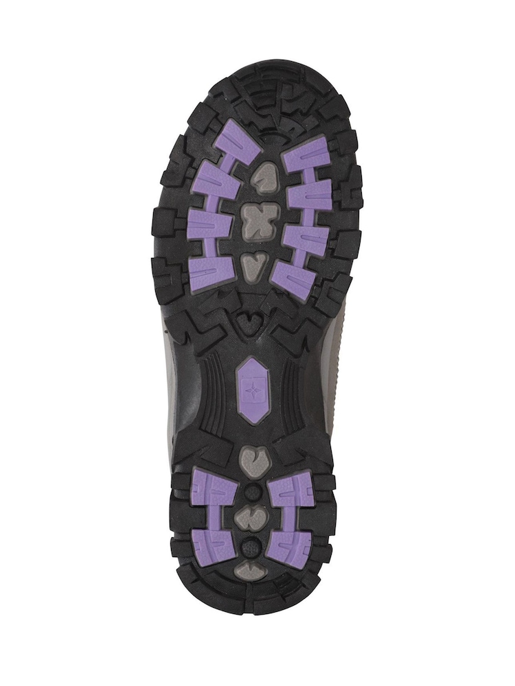 Mountain Warehouse Grey Path Waterproof Walking Shoes - Womens - Image 3 of 3