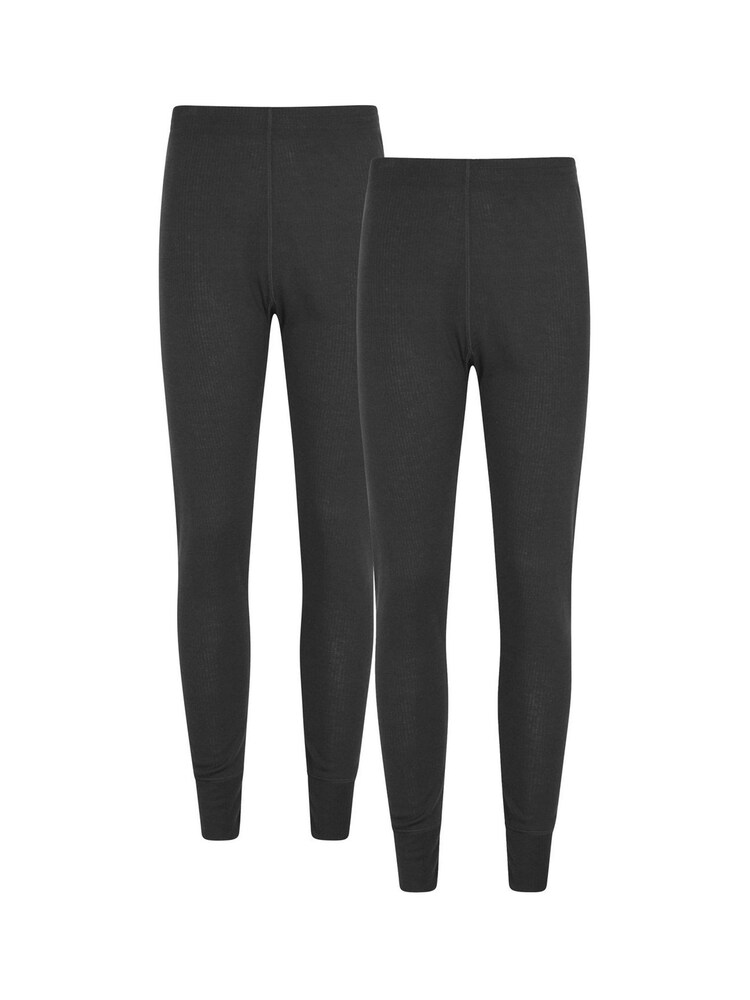 Mountain Warehouse Black Talus Thermal Leggings Multipack - Image 1 of 2 Mountain Warehouse Black Talus Thermal Leggings Multipack - Image 1 of 2