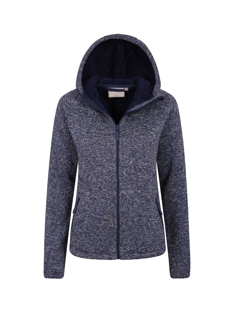 Mountain Warehouse Navy Blue Nevis Sherpa Lined Hoodie - Image 2 of 2