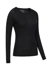 Mountain Warehouse Black Merino Thermal Top & Pants Set - Womens - Image 3 of 4
